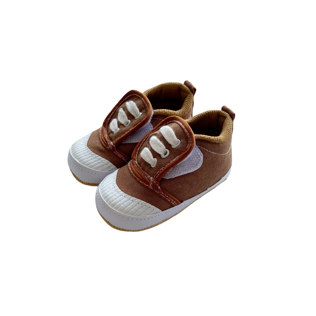 sepatu bayi prewalker casual sneakers baby laki laki cowok