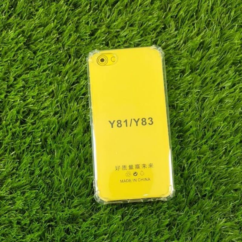 Anti Crack Vivo Y81 Case Silikon Bening Vivo Y81S