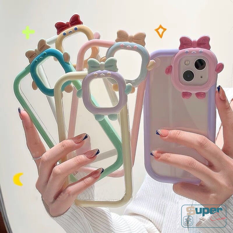 Case Warna Permen Macaron Aksen Pita 3D Untuk Vivo Y35 Y22 Y21 Y15s Y15A Y20 Y33s Y12s Y30 Y01 Y21 Y15s Y20 Y30 Y21I Y30 Y20 Y30 Y30 Y20i Y21I Y30 Y20 Y30 Y30 Y30 Y30 Y12s