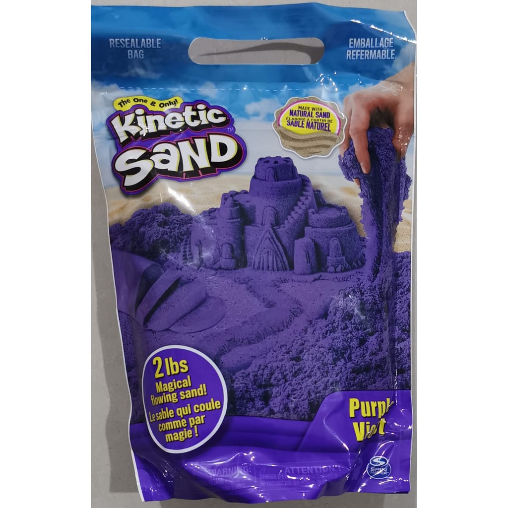 Kinetic Sand 2 LB Purple Violet Pasir Kinetik