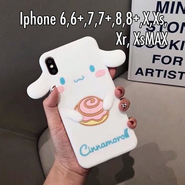 Cinnamoroll Jelly Case Iphone 6 6s 6s+ 6+ 7 7+ 8 8+ X Xs Xr XsMAX