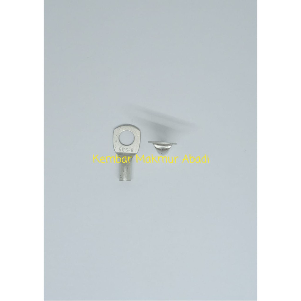 Kabel Skun SC / Skun Kabel SC 6-6 / Cable Lug / Scun Cable 6-6mm / Cable Schoen 6-6mm / Sepatu Kabel