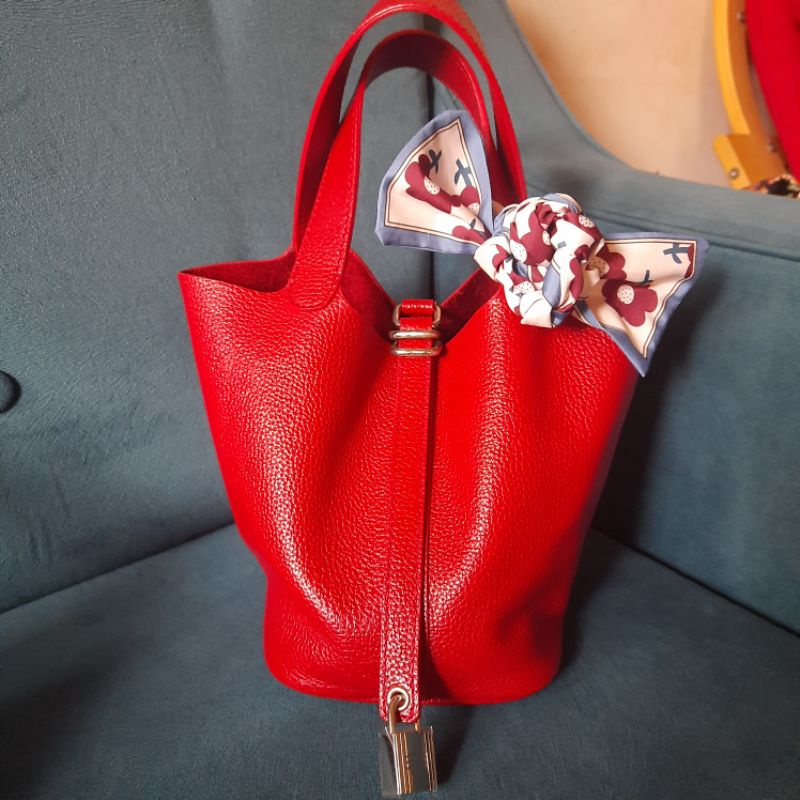 preloved picotin by shine original leather