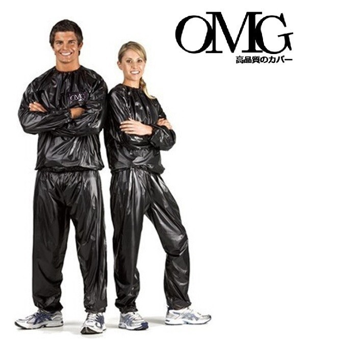 SAUNA SUIT Baju Olahraga Diet Pelangsing Training Set Gym Yoga UNISEX