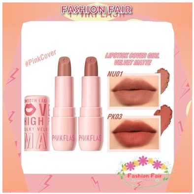 Fashion Fair - PINKFLASH L05 Silky Velvet Lipstick - Lipstick High Pigment