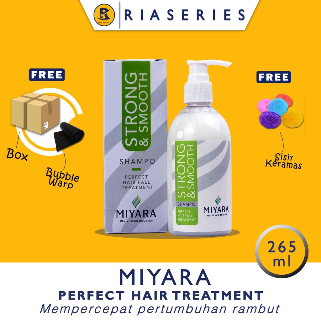 ( BONUS PARFUM  ) MIYARA SHAMPO PERFECT HAIR TREATMENT sampo mempercepat pertumbuhan rambut/sampo ra