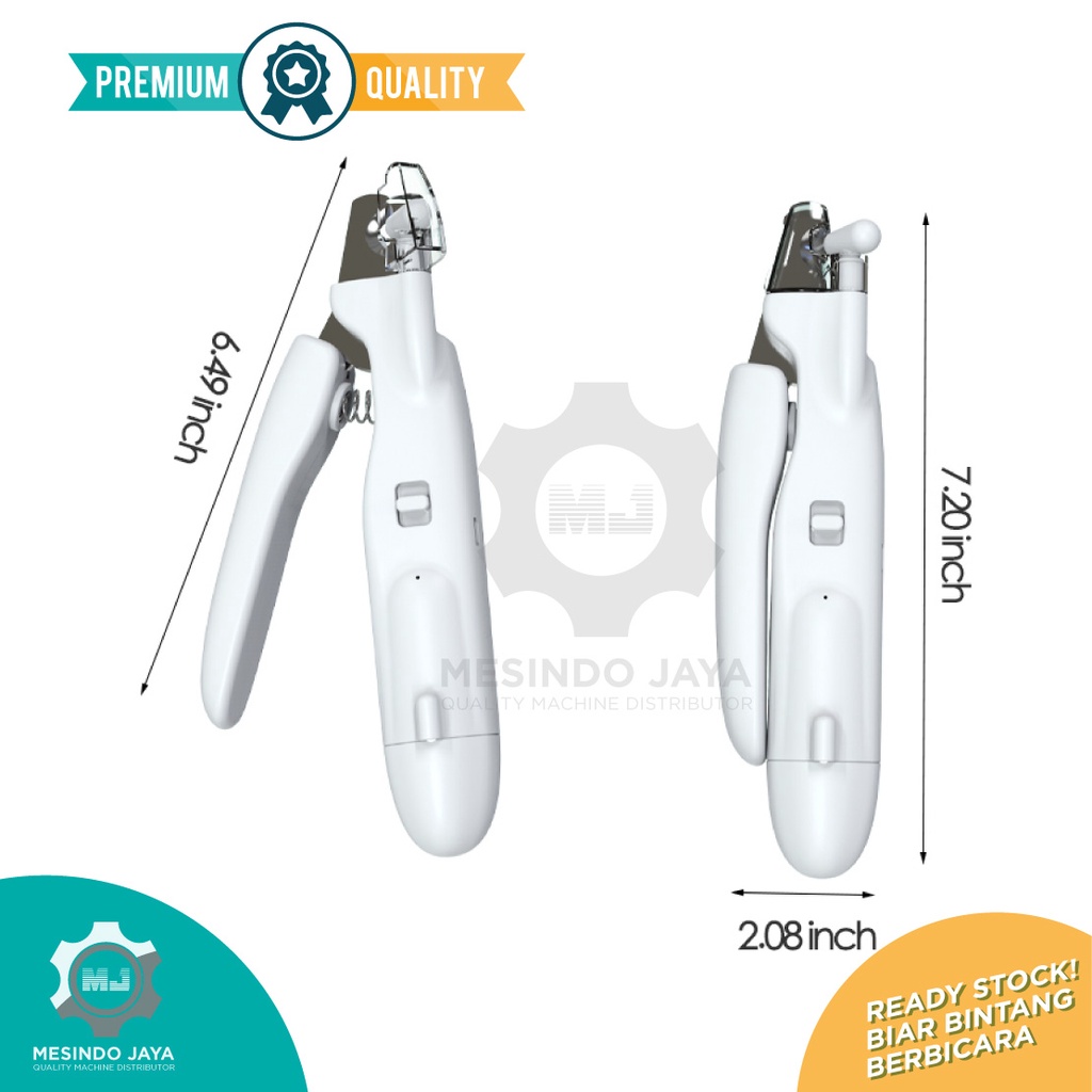 Gunting + Kikir Kuku Anjing Kucing 2in1 Pet Nail Grinder Clipper Set