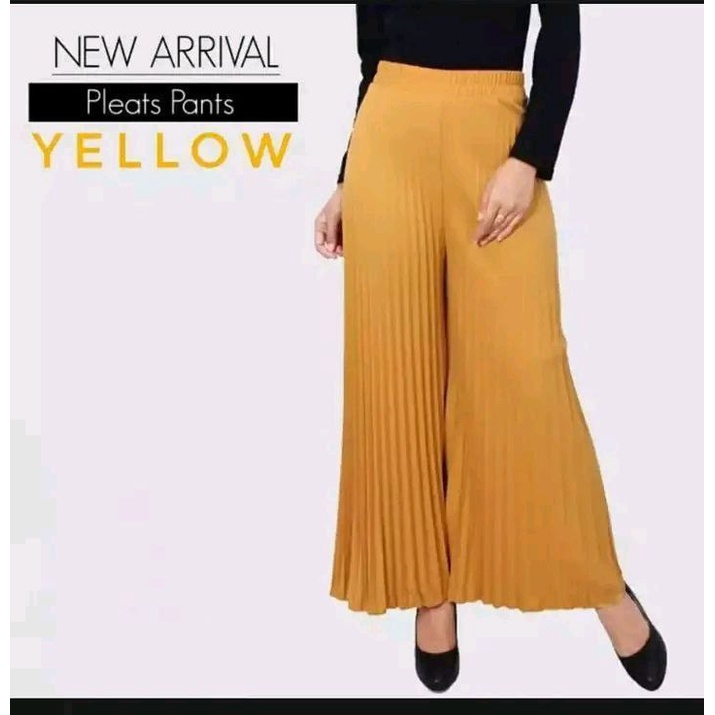 kulot plisket wanita jumbo