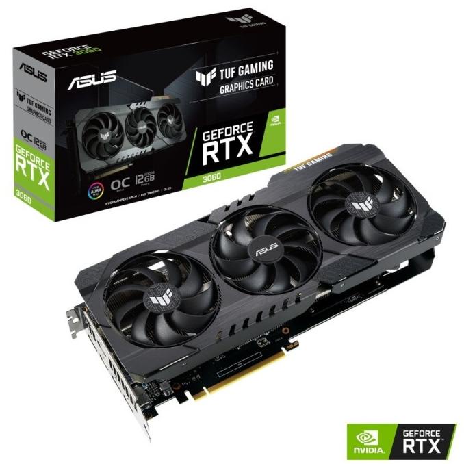 Asus Tuf Nvidia Geforce Rtx 3060 12Gb Oc Gddr6 - Vga Card Gaming 0Kw6F8Nj8T