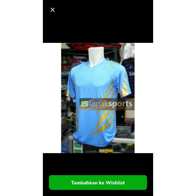 Kaos bulutangkis badminton Yonex 3008 import