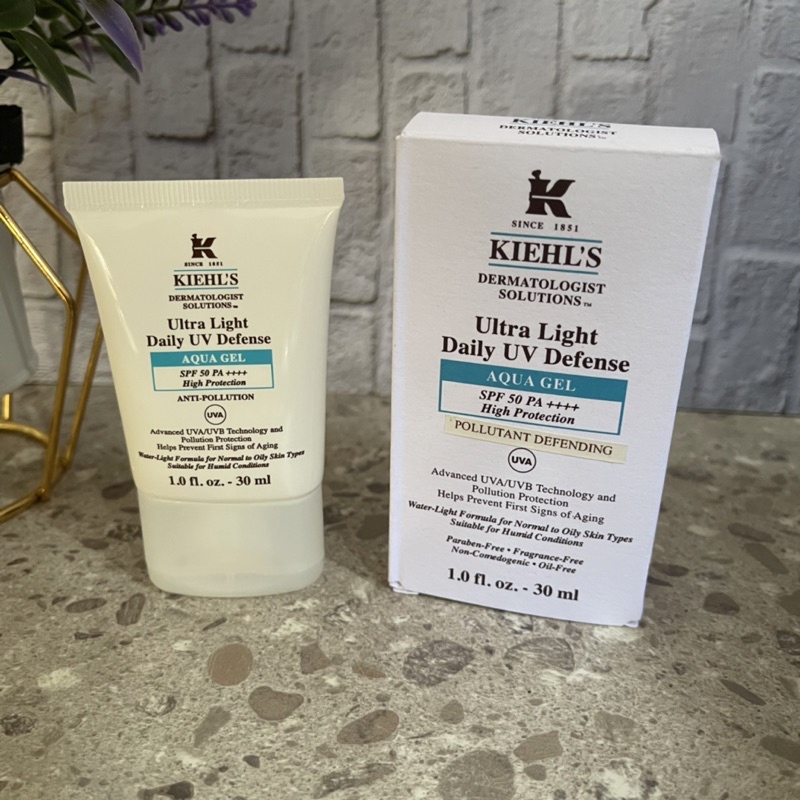 Kiehls Kiehl’s Ultra Light Daily UV Defense SPF50 Aqua Gel 5ml