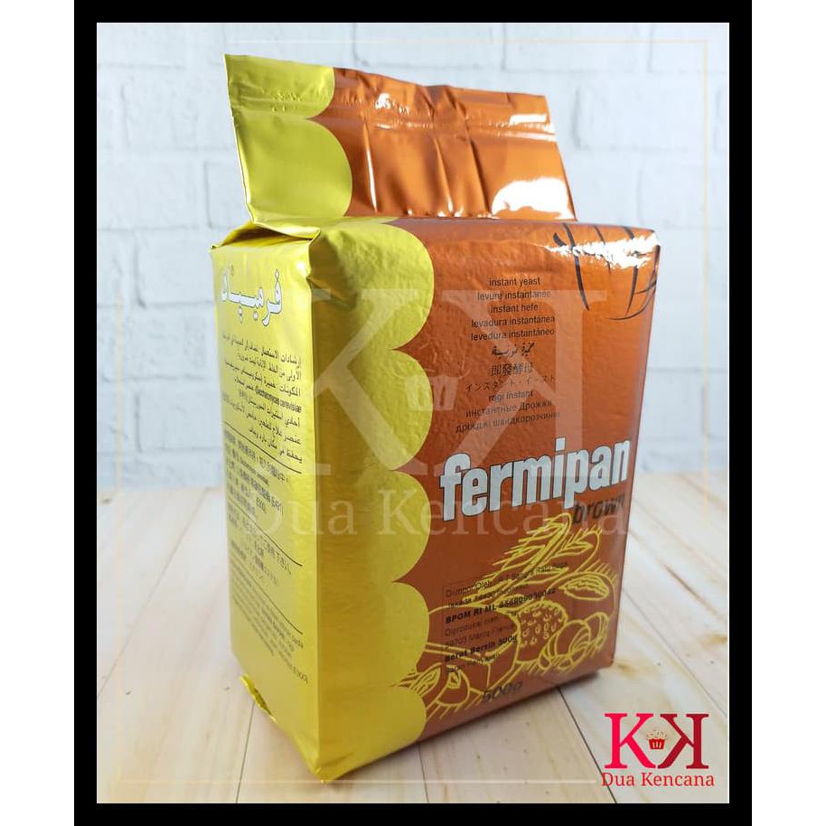 

Ragi Yeast Ragi Kering Fermipan Brown 500 Gr Murah