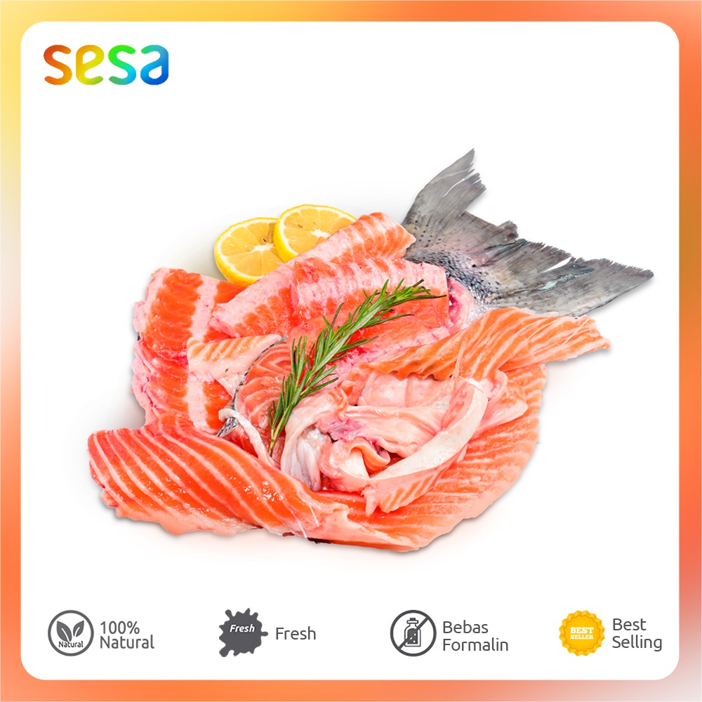 Bone &amp; Belly Salmon Trout Fresh 500 g