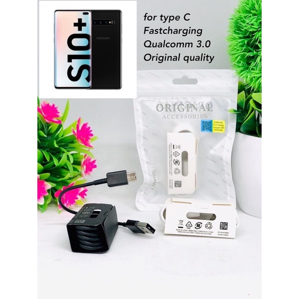 PROMO KABEL DATA SAMSUNG S10+ USB TO TYPE C ORIGINAL CHARGING LINE