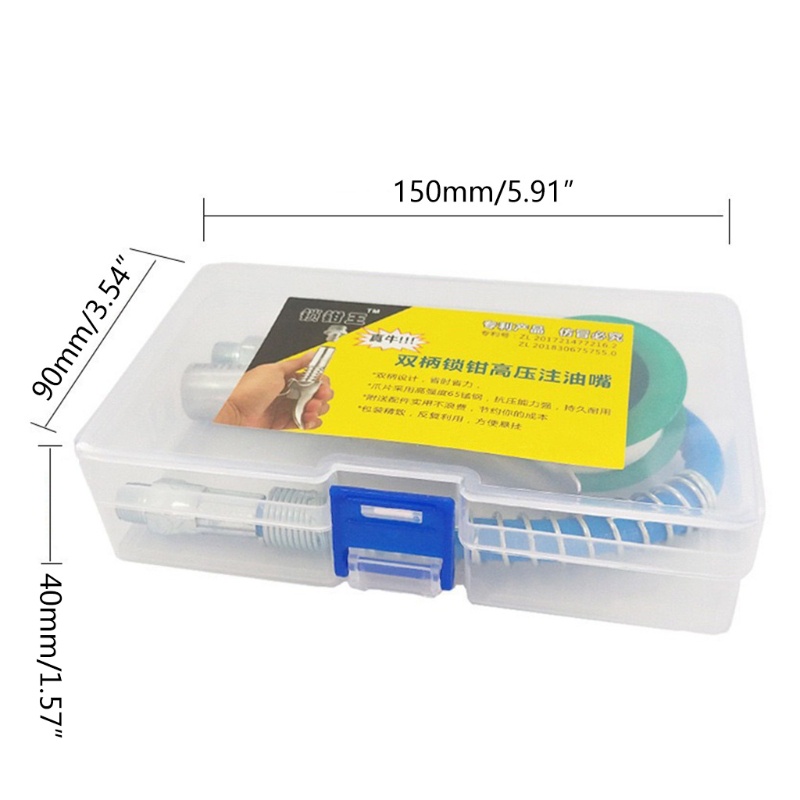 Cre Nozzle Grease Coupler Gagang Ganda Tahan Ledakan Hemat Tenaga Untuk Perawatan Kendaraan