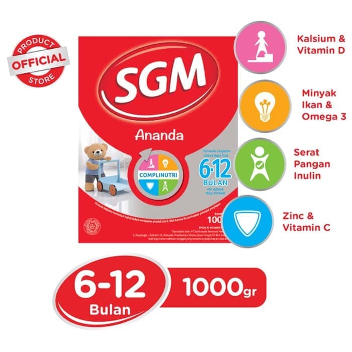 SGM ANANDA 6-12bulan