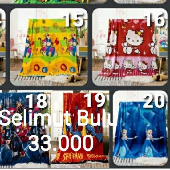 ✳ bantal selimut balmut karakter balmut ori murah balmut Balmut Selimut karakter Bantal selimut ➨