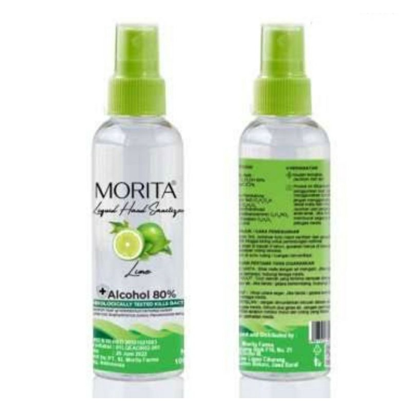 HAND SANITIZER LIQUID MORITA 100 ML Original