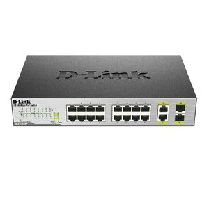 DLINK DES-1018P 18-Port 10/100Mbps Unmanaged Switch with 8XPoE Ports