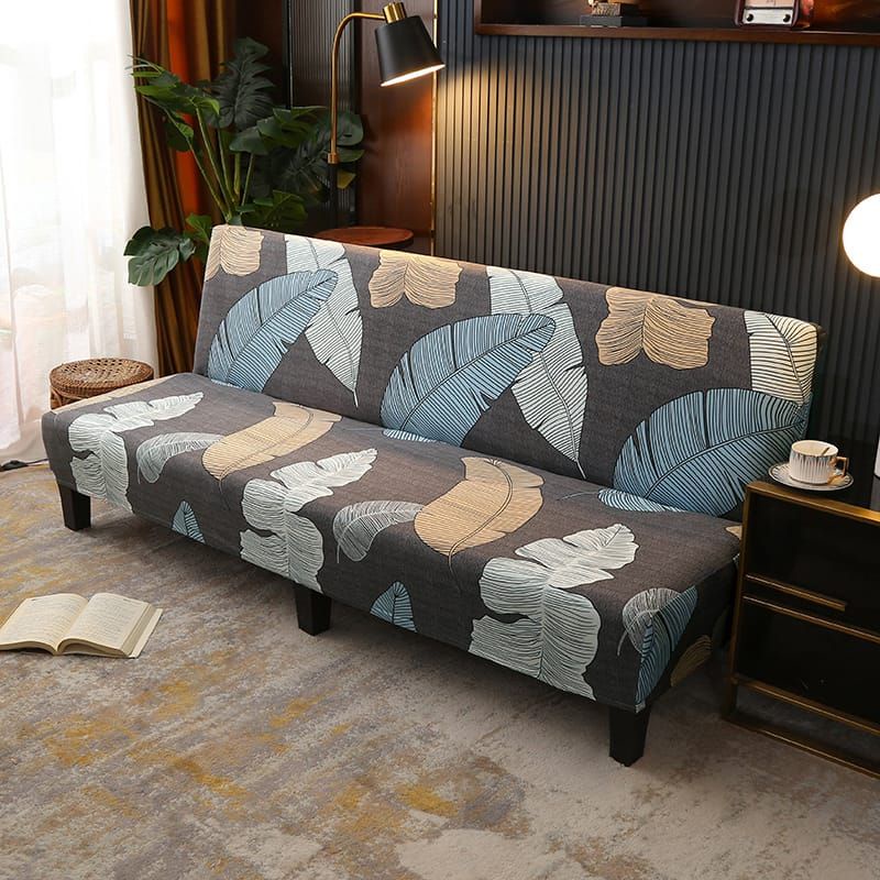 Cover sofa bed INFORMA elastic-Sarung PENUTUP sofa bed STRECTH motif