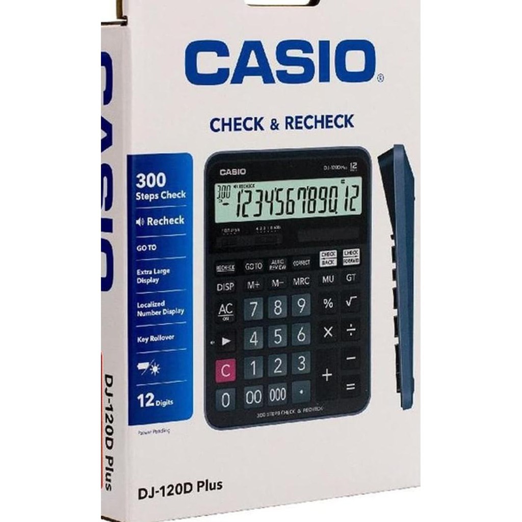 

Kalkulator Casio MJ-120D plus Original 100%