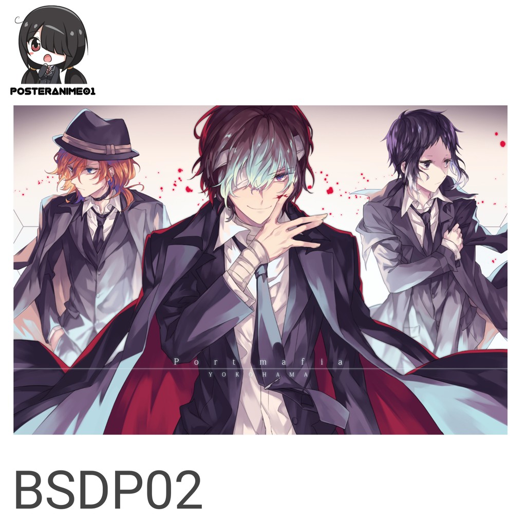 Poster Anime Bungou Stray Dogs #1 | Poster Anime Bungou Stray Dogs-BSDP02