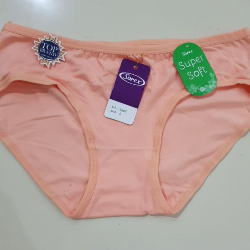 Celana dalam SOREX 1257 / CD wanita ORIGINAL sorex 1257 super soft mini M L XL XXL pakaian dalam wanita pontianak-6