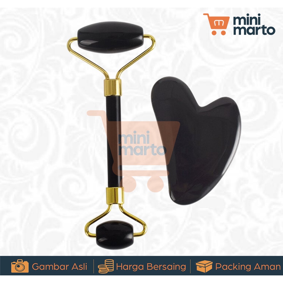 JADE ROLLER Dupe Herbivore Face Roller / Jade Roller / Alat Pijat Muka Minimarto