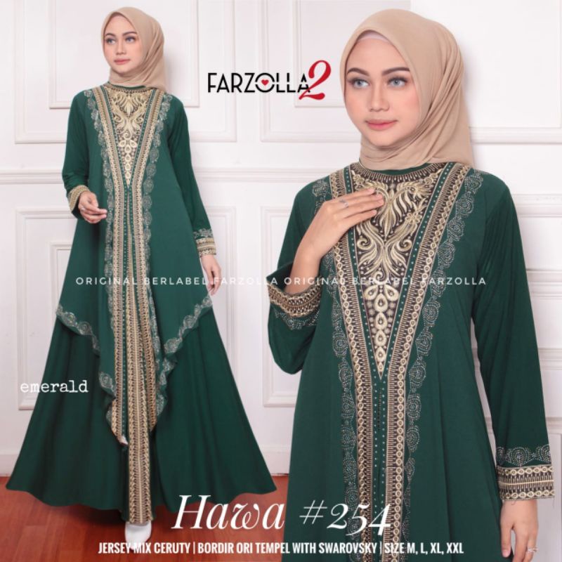 Abaya #254 by Farzolla | Abaya berlabel Farzolla Original