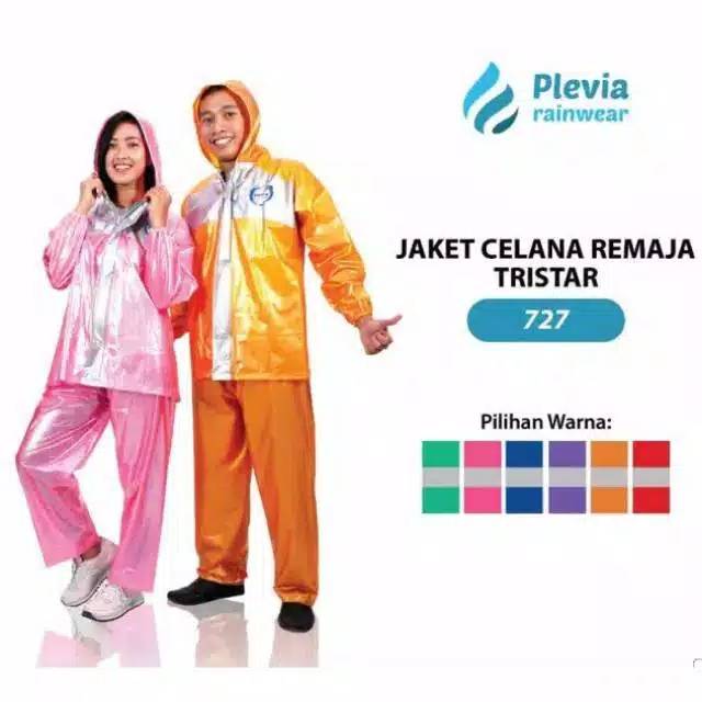 Jas Hujan Remaja Tristar Plevia 727 / Jas Hujan Remaja Murah Laris / Jas Hujan Smp / Mantel Unisex