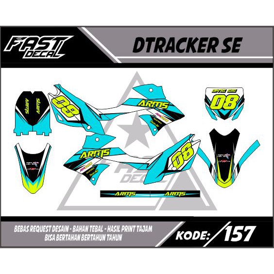 Decal sticker dtracker SE