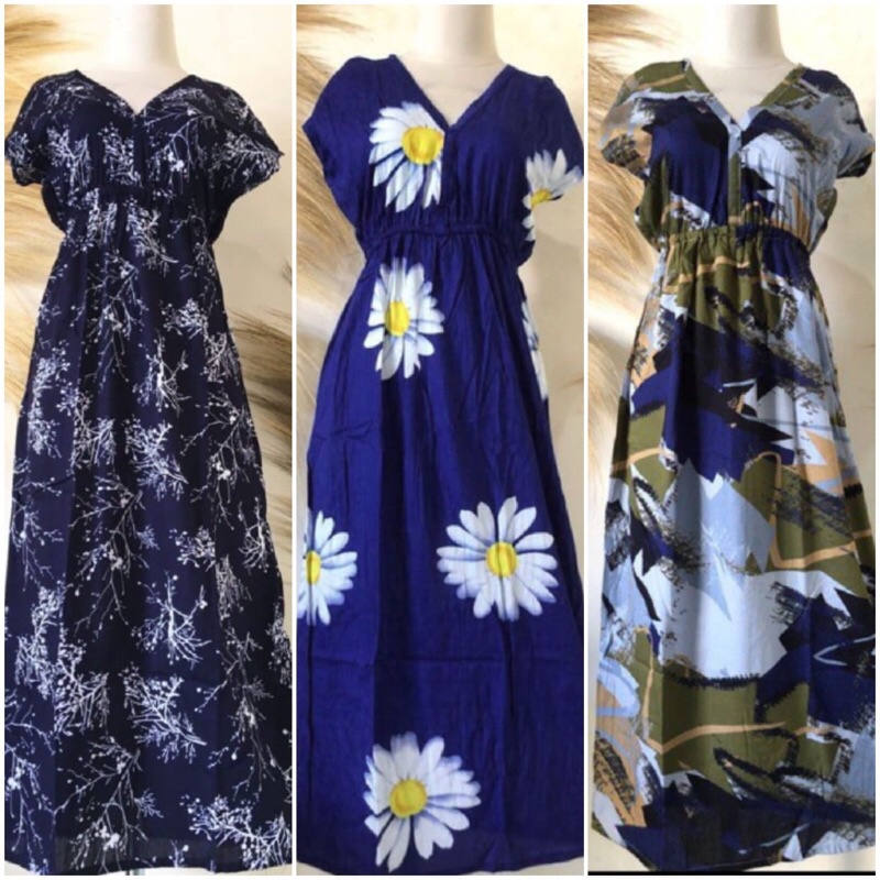 Daster / Dres Manohara Ethnik & Bunga Panjang Jepun Bali