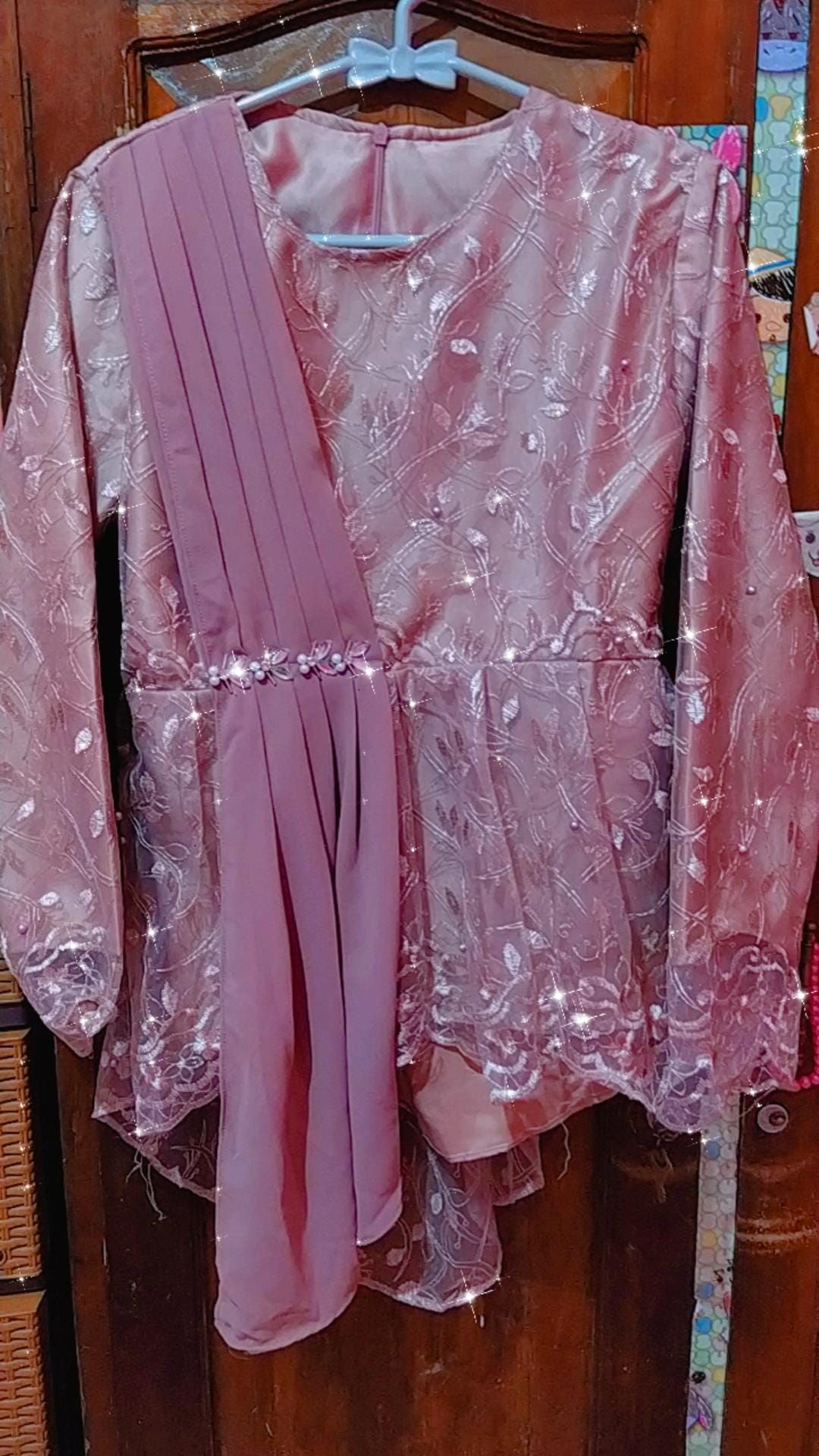 Maura Couple - Sania Ruffle Batik Couple Ori Ndoro Jowi Dnt Garansi Termurah Shopee - Batik Couple