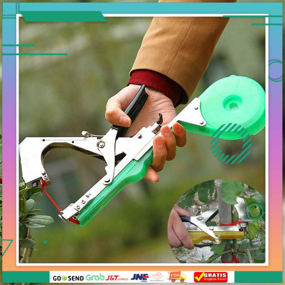 (BISA COD) FTIHSHPVKTECH Alat Lakban Tanaman Plant Tape Tool Tapener Machine - VK20