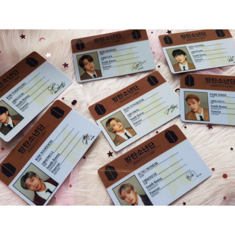 [READY STOCK] ID CARD BTS