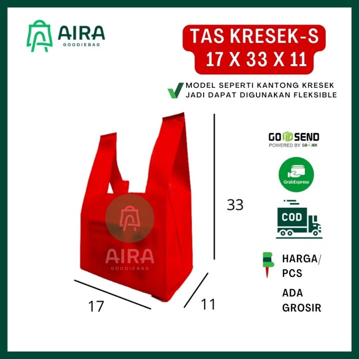 

PROMO tas kresek spunbond ukr 17 x 33 x 11