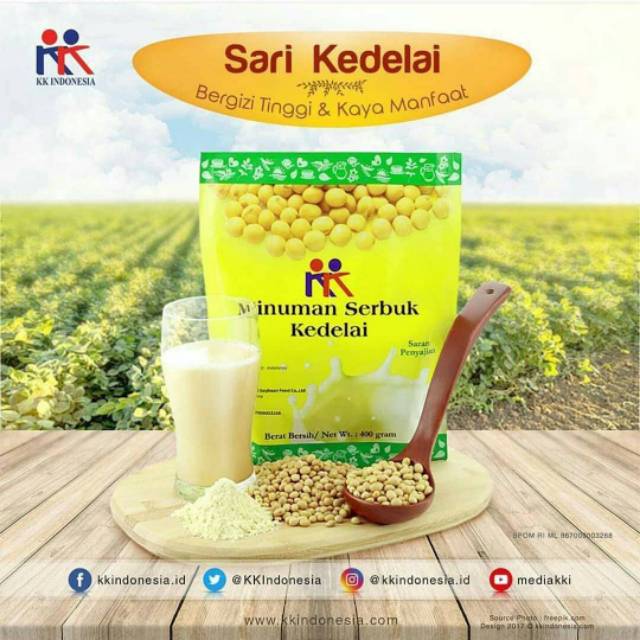

Sari kedelai bergizi tinggi dan kaya manfaat