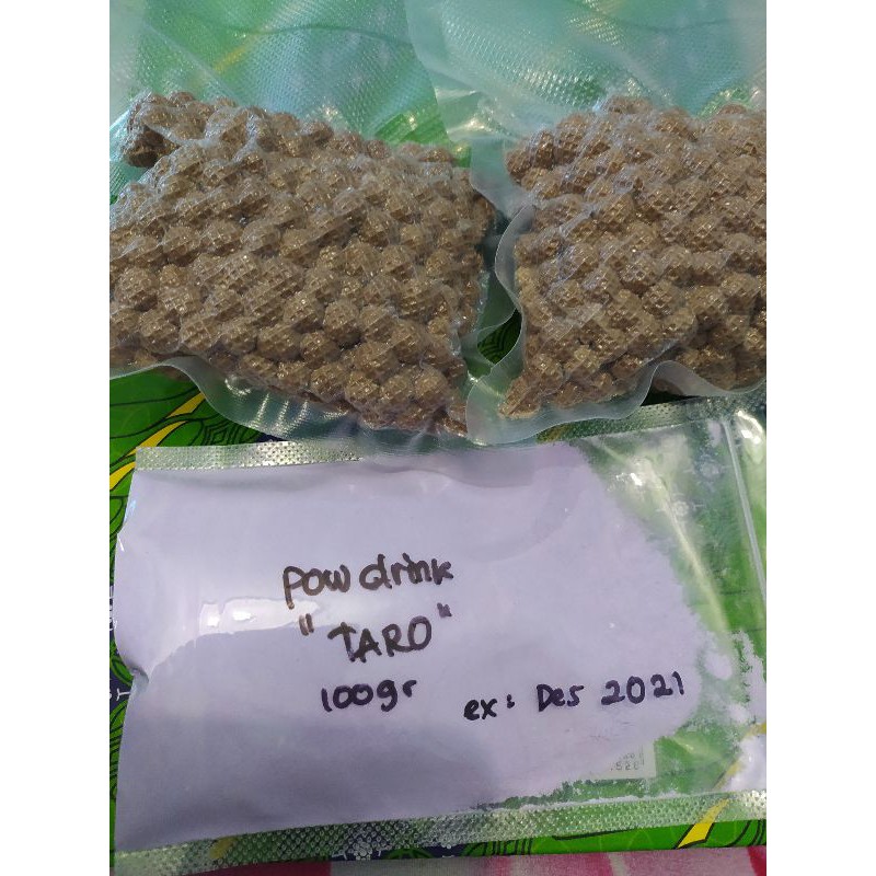 

Paket Boba Powdrink ( boba + powder drink pilih varian rasa )