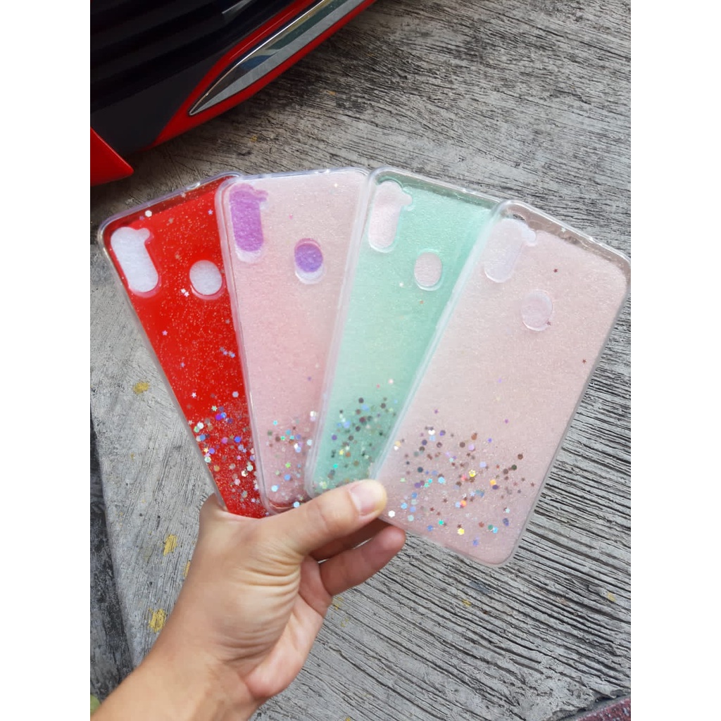 Silikon Case Jelly Glitter Samsung A11 / M11