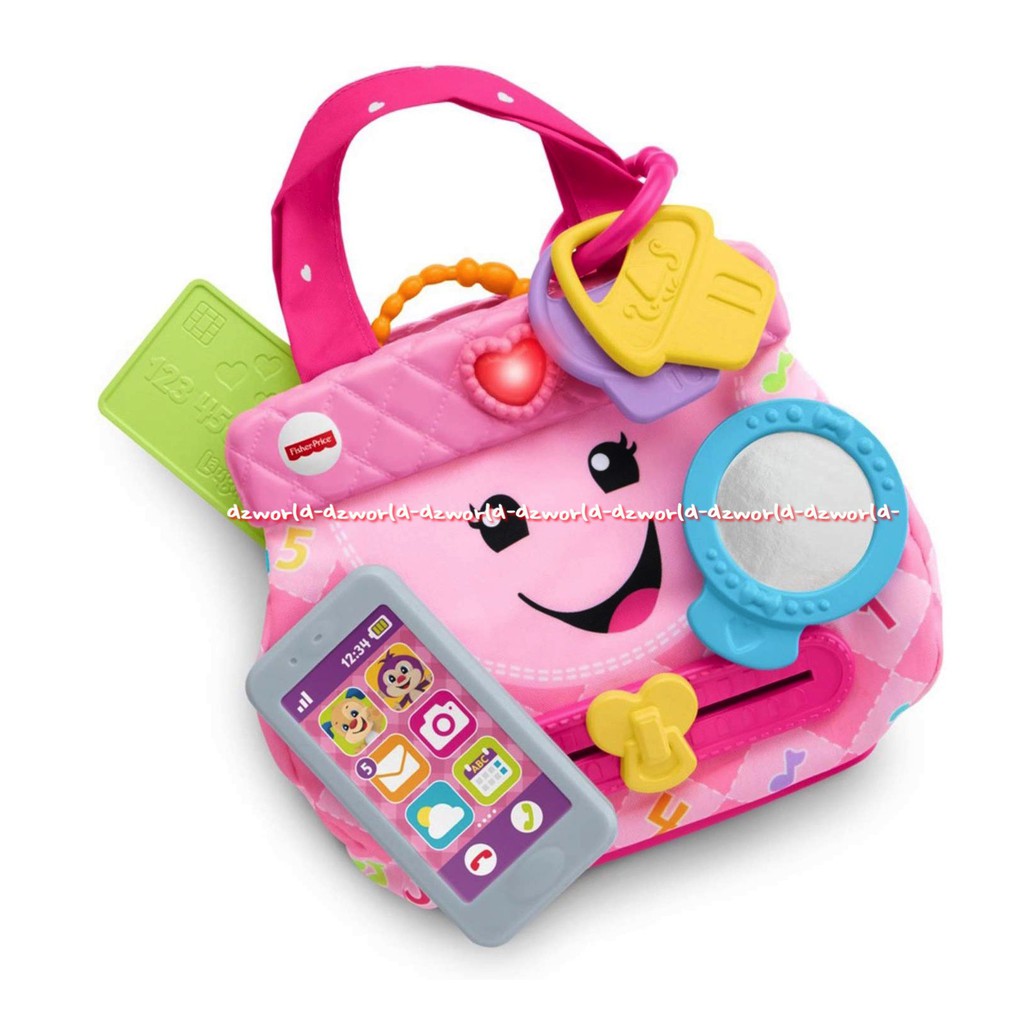 Fisher Price My smart Purse Mainan Tas Hp Untuk Bayi Balita