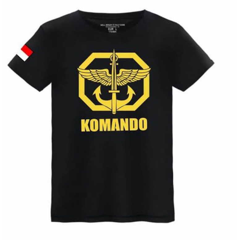 kaos komando baju distro komando pasukan khusus