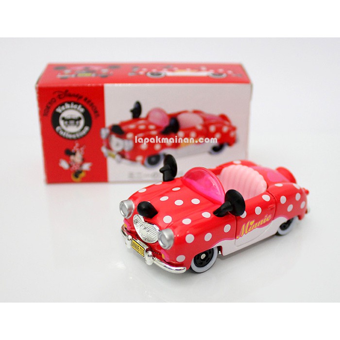 Tomica Disney Resort Minnie Roadster Red Polkadot - 76Ddc6 - Original Asli