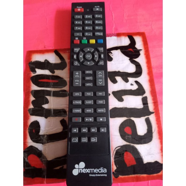 remot tv cable Nexmedia DVB-T2 original terlengkap