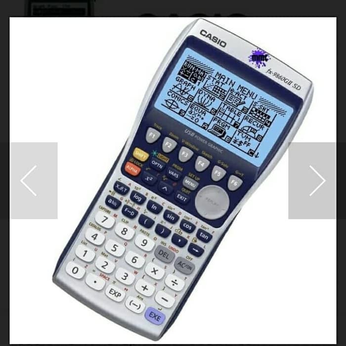 Calculator Casio Fx 9860 Ii Sd Calculator Grafik Scientifik Shopee Indonesia