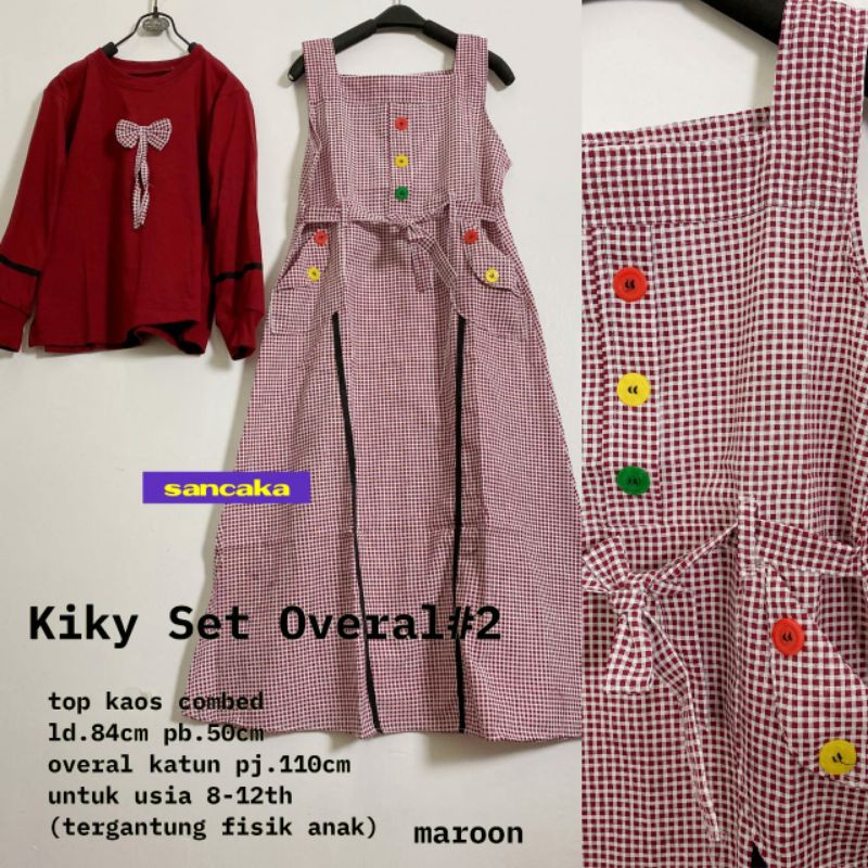 Overall Anak Kiky Set Overall#2 Original by Sancaka