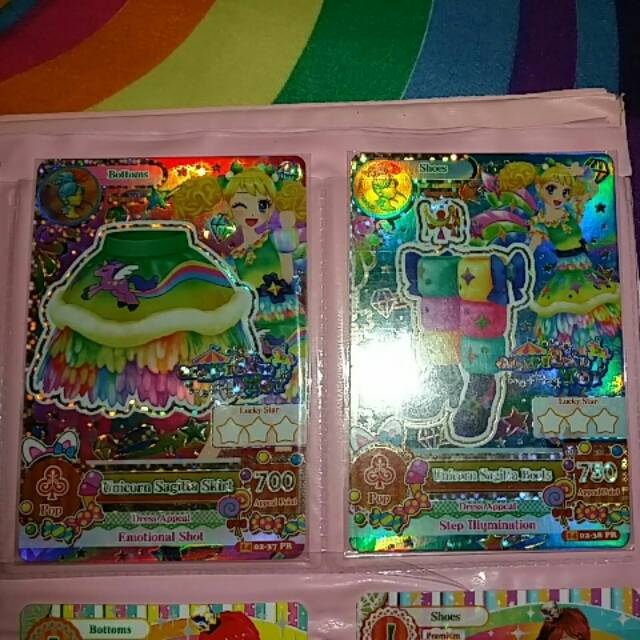 KARTU PREMIUM AIKATSU POP TYPE 'UNICORN SAGITA COORD'