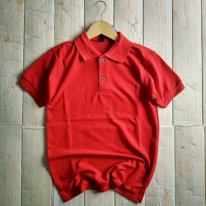kaos polos berkerah(polo) pria model slimfit