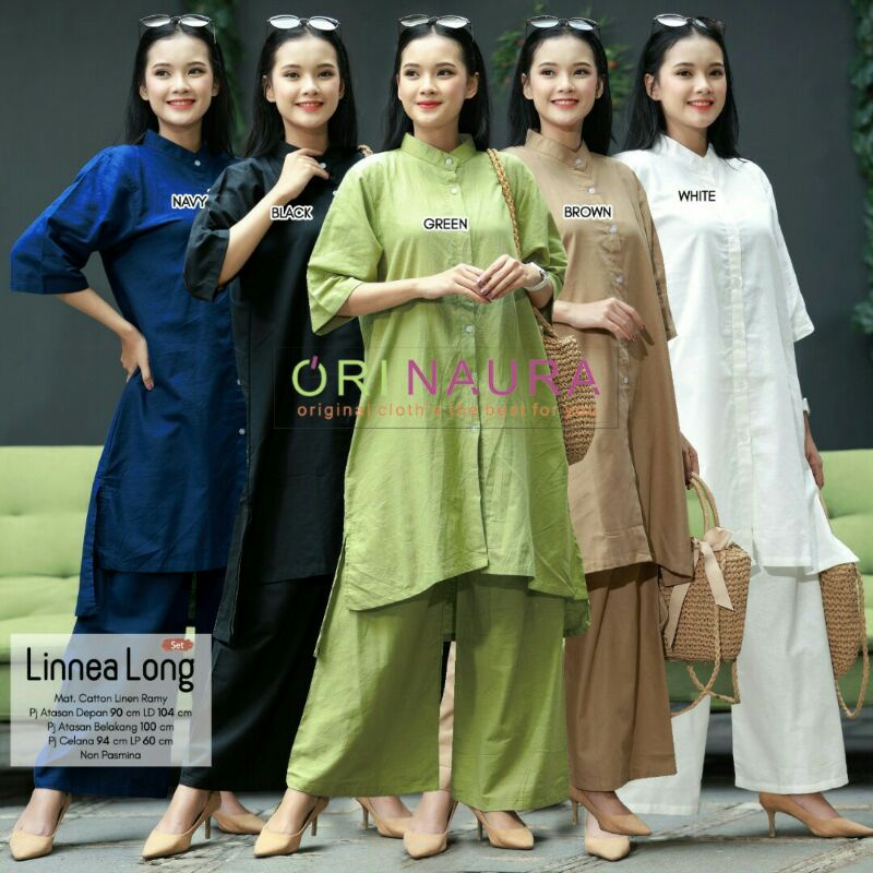 LINNEA Long Tunik by Ori Nala