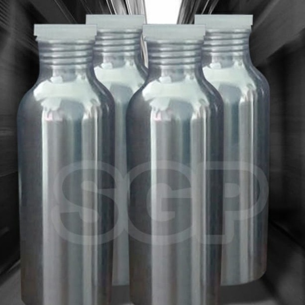 Botol Alumunium UV 250ml/Botol crome/Tempat bibit parfum/Tempat Serbaguna