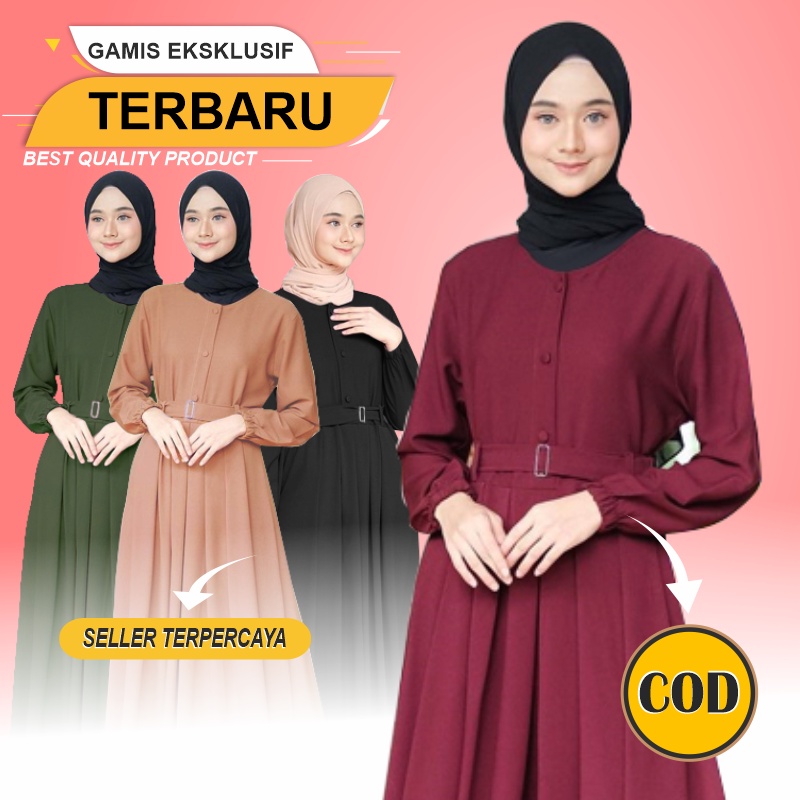 Baju Gamis Terbaru 2022 Dress Kondangan Remaja Muslim Wanita Terbaru Kekinian 2022 2021 Baju Lebaran Polos Fashion Muslim Bju Pakaian Muslim Wanita Dres Gamis Terbaru2022 Baju Lebaran Wanita Model Terbaru Mewah Modern